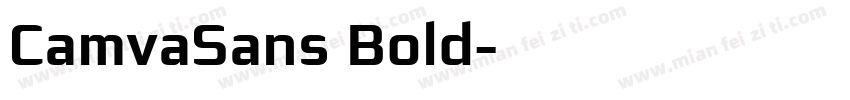 CamvaSans Bold字体转换